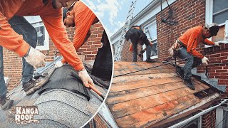 Replacing a 70year Slate Roof with Architectural Shingles [upl. by Donna312]