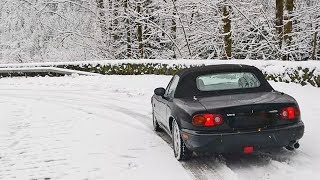 Proper Winter Driving  Mx5 NA [upl. by Horowitz]