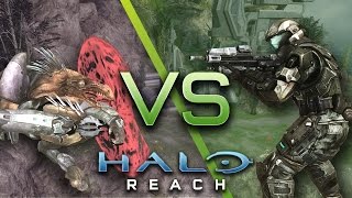 Halo Reach AI Battle  Jackals vs ODSTs [upl. by Enilesor757]