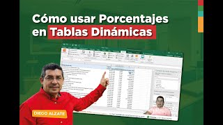 Cómo usar Porcentajes en Tablas Dinámicas [upl. by Picco]