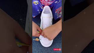 Ways to tie sneaker laces crisscross shoes tying styles shoelaces shorts [upl. by Amary]