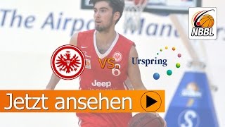 Frankfurt schlägt Urspring in der NBBL [upl. by Niletak184]