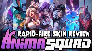 RapidFire Skin Review Anima Squad Wave 1 [upl. by Odlanra970]