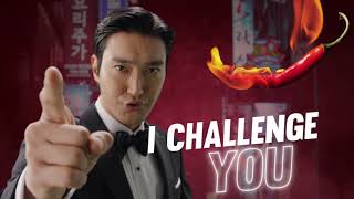 Siwon Oppa Challenges You To Try Mie Sedaap KSpicy Series yang SedaapnyaKoreaBanget [upl. by Savannah559]