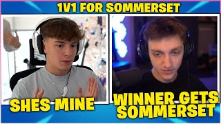 CLIX Finally Challenge BLAKE To 1v1 BOXFIGHT Wager For SOMMERSET On Live STREAM Fortnite Moments [upl. by Dennie]