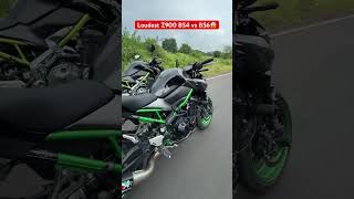 Loudest Z900 in India 😍  Z900 BS4 vs BS6 Exhaust 🥵 shorts z900 viralvideo [upl. by Knowle]