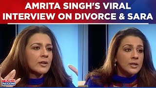 Amrita Singh Unfiltered On Divorce With Saif Ali Khan Sara Ibrahim amp More Zoom Flashback Archives [upl. by Clute]