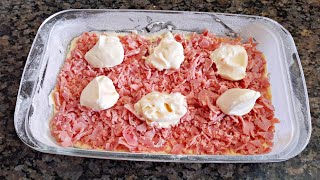 FAÇA ESSA RECEITA E TODOS VÃO AMAR  receitas fáceis e rapidas  presunto e queijo almoço Jantar [upl. by Teak718]