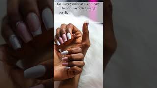 Enjoy Beautiful Acrylic Nails Without Damaging Your Natural Ones [upl. by Ender]