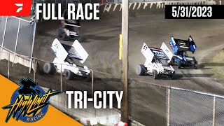 FULL RACE High Limit Racing at TriCity Speedway 5312023 [upl. by Ahsikar778]