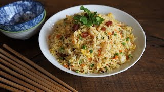 How to make Traditional Cantonese Fried Rice  Morgane Recipes [upl. by Freudberg989]