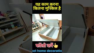 hydrolic Bed top fiting prosec woodworking shortvideo [upl. by Aloin]