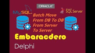 045Trans Data Between Servers and DBs by Delphi ترحيل البيانات بين السيرفرات ومختلف قواعد البيانات [upl. by Yazbak]