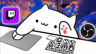 How to ACTUALLY Install Animated Bongo Cat OBS Plugin  2024 [upl. by Aubrie]