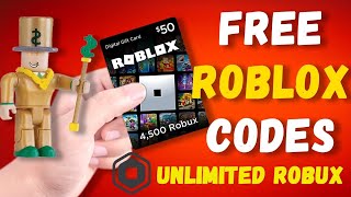 Roblox Gift Card Code ❚ How To 𝐆𝐞𝐭 𝐅𝐫𝐞𝐞 50 Roblox Gift Card Codes  Live proof Unlock Roblox Codes🔥 [upl. by Eneleahcim325]