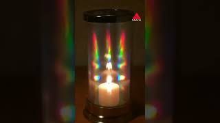 shorts Diffraction Spectrum Candle  Annomias Shorts [upl. by Meadows]