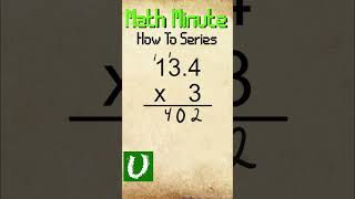 How To Multiply Decimals By Whole Numbers  shorts [upl. by Aicemat]