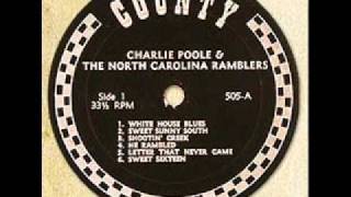 Charlie Poole amp The North Carolina Ramblers quotHe Rambledquot [upl. by Akina]