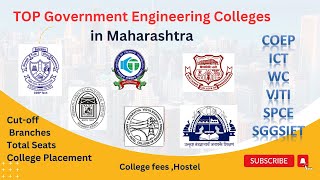 Top Government Engineering colleges I Cut off I Placement I Branch wise seat distribution I [upl. by Anirak]