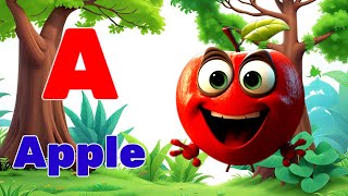 A for aeroplane a for apple english alphabets abcd alphabet song aeroplane song rhymes kidssong [upl. by Geneva583]