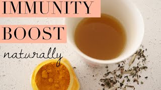 How to make an IMMUNE BOOSTING Tea  Herbs For Health  ASMR voice [upl. by Karlise]