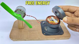 Free Energy Generator 100 working With Dc Motor And Magnet  Magnetic Motor Dynamo  SB craft [upl. by Jacey]