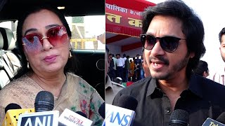 Padmini Kolhapure Shreyas Talpade Attends Sveep CampaignCycle Rally Urging Mumbaikars To Vote [upl. by Jaquith]