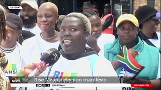 All systems go for RISE Mzansis election manifesto launch in Tshwane [upl. by Jacinto446]