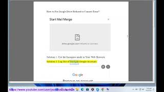 Fix Google Drive Refused to Connect Error 2023 Updated [upl. by Iggam]