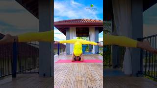 Headstand split yogaurmi shorts shortvideo youtubeshorts ytshort short urmiyogaacademy [upl. by Inaliel833]