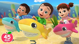 Baby Shark Song  Baby Shark More Newborn Educational Nursery Rhymes amp Kids Songs [upl. by Suivatco394]