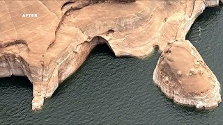 Large geological feature known as the ‘Double Arch’ and the ‘Toilet Bowl’ collapses at Lake [upl. by Dronski]