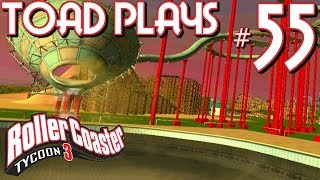 Roller Coaster Tycoon 3  Part 55  WATER SLIDE [upl. by Bui]