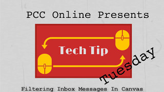 Filtering Inbox Messages in Canvas [upl. by Naitsabas]