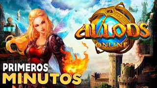 Allods Online Primeros minutos de juego Gameplay Español PC [upl. by Nivlem]