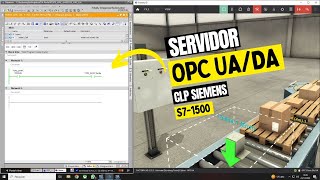 Como criar um servidor OPC no PLC Siemens S71500 [upl. by Ingeborg695]