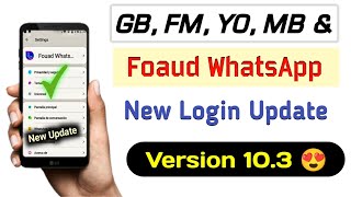 Fouad WhatsApp new update V103  GB Yo Fm and Fouad WhatsApp Latest Version 100 Working [upl. by Arlyne]