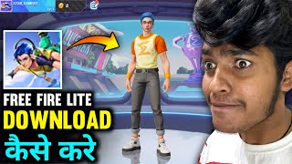 HOW TO DOWNLOAD FREE FIRE LITE [upl. by Anaele]