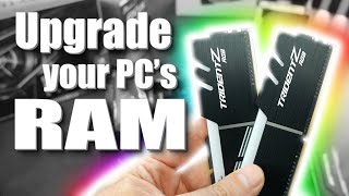 A Beginners Guide Upgrading Your PCs RAM [upl. by Lipski]