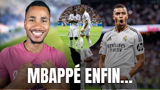 Mbappé marque son premier but la joie de Vinicius Réal Madrid 20 Betis Séville [upl. by Eneri]