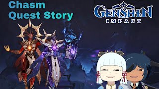 Mini Boss Chasm Story Quest  Vs Abyss Lector Egill and Agnarr  Genshin Impact 26 [upl. by Sidell]