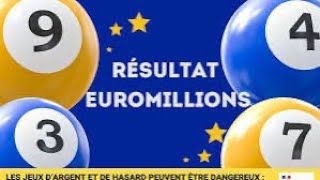 01 TIRAGE DU VENDREDI 26 JUILLET 2024 RÉSULTAT EUROMILLION MY MILLION [upl. by Ilsel]