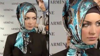 Eşarp Yapma modelleri Hijab Fashion 2 [upl. by Yevi]