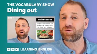 🍽️ The Vocabulary Show Dining out  Learn 28 English words and phrases in 10 minutes [upl. by Benilda]