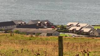 Bressay ferry Noss Lerwick seafront [upl. by Acceber287]