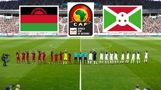 Malawi vs Burundi  AFRICA CUP OF NATIONS QUALIFICATION 2025 [upl. by Asilem]