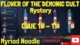 MIR4 MYRIAD NEEDLE FLOWER OF THE DEMONIC CULT QUEST  CLUE 10 to 11 [upl. by Keli]