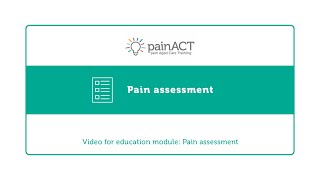 4painACTPain assessment [upl. by Nnyltak]