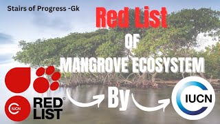 Red list Mangrove Ecosystem  IUCN report on Mangroves iucn mangrove [upl. by Aissela816]