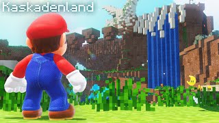 Mario Odyssey aber mit MINECRAFT Texturen [upl. by Eilujna]